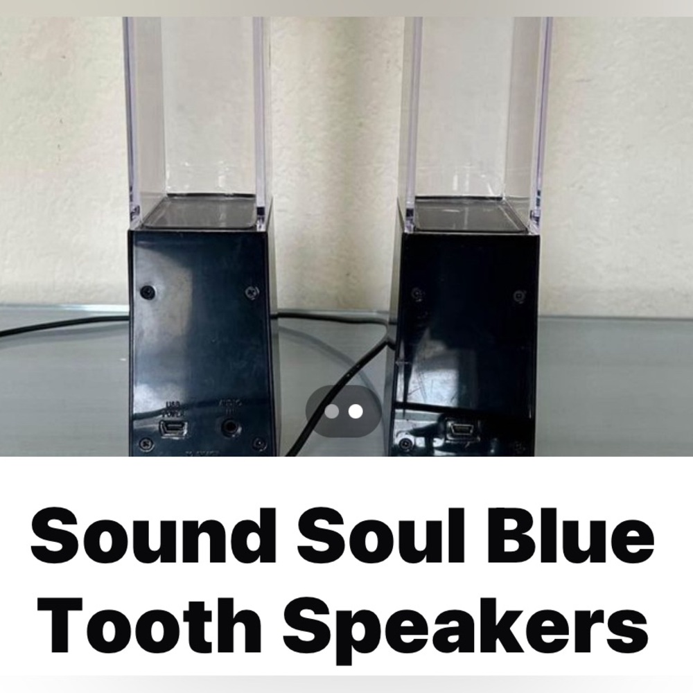Sound soul blue tooth speakers
